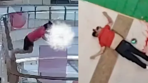 汕头苏宁广场坠楼事件