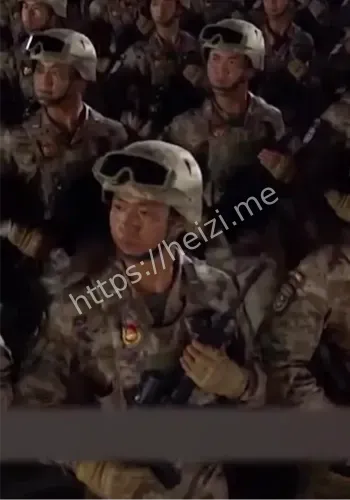 阅兵演练夜间限定版