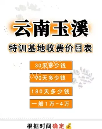 玉溪收费