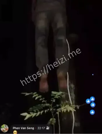 柬埔寨Facebook直播上吊自杀