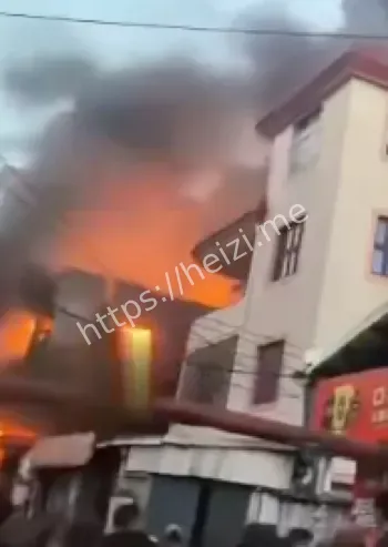 突发火灾救援故事