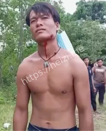 铁丝网设障与人群对峙