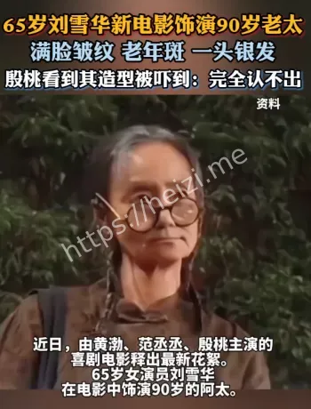 刘雪华九十岁阿太造型