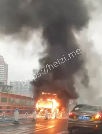 燃尽车架事故真相