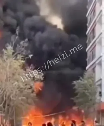 塔利班油罐车起火官方辟谣