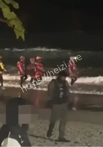 泰国搜救中国男子失联