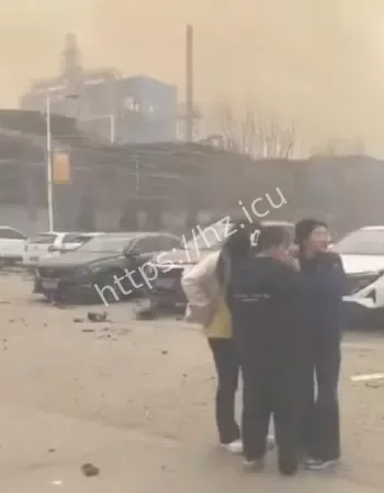 化工硝化车间炸响