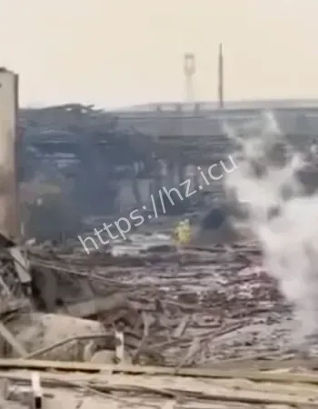 化工硝化车间炸响