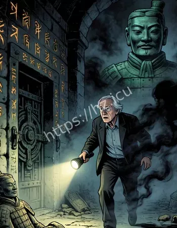 霍金三次到访秦皇陵